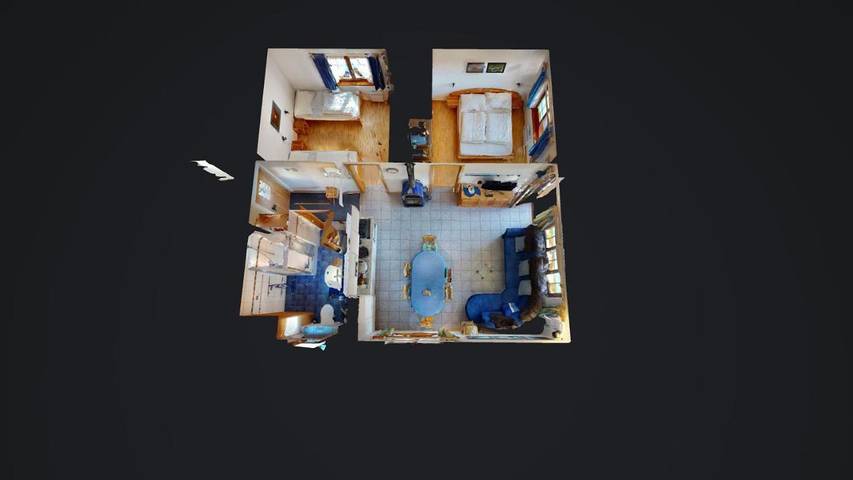 Ferienwohnung für 4 Personen, mit Balkon und Terrasse sowie Ausblick in Belalp - 4