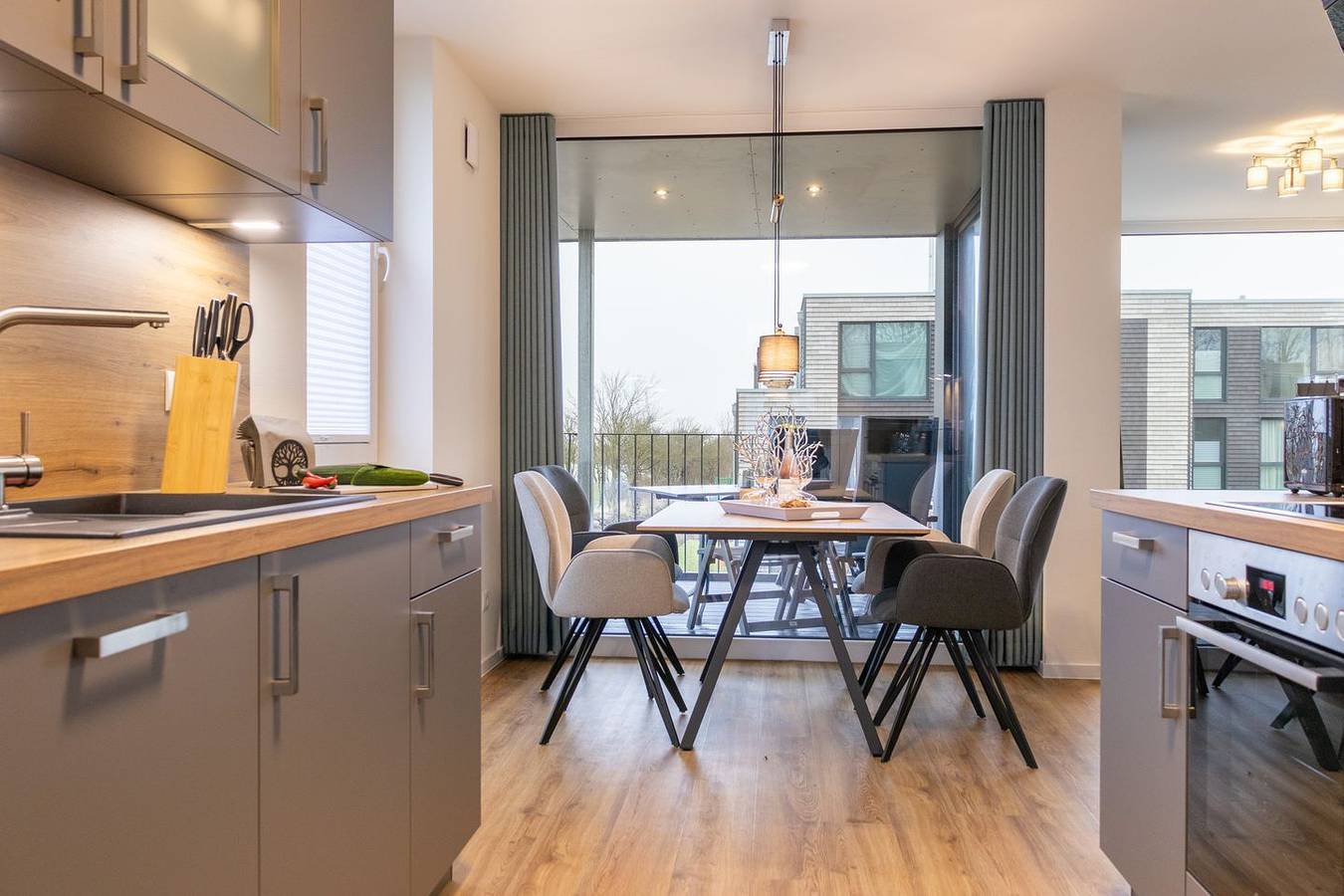 Ganze Wohnung, Beltblick 21 – Fehmarn mit Stil. Sauna. Balkon. Meerblick. in Marienleuchte, Fehmarn