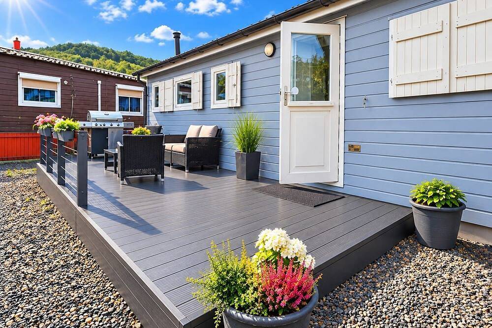 Tiny House an der Mosel - Chalet mit Terrasse - WLAN - Grill in Mehring, Moseleifel