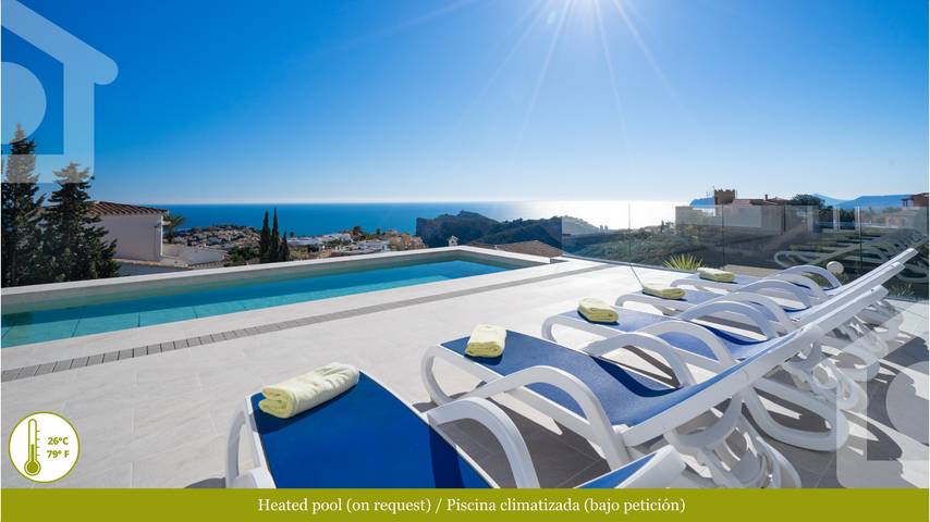 Villa für 8 Personen, mit Garten und Terrasse in Poble Nou de Benitatxell