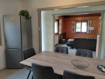 Gîte pour 4 personnes, avec jardin et vue à Domancy