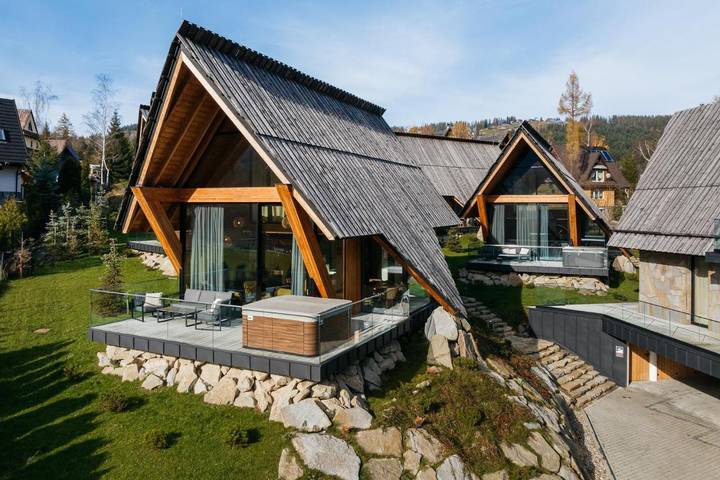 Willa dla 6 osób, z ogród i jacuzzi w Kościelisko