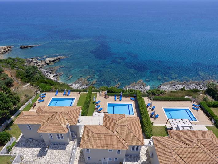 Villa pour 6 personnes, avec balcon et jardin dans Skala - 3