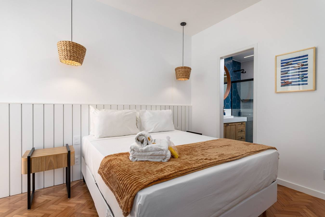 Entire apartment, 5 minutes from the beach and a view of Christ | Br904 in Copacabana, Rio de Janeiro