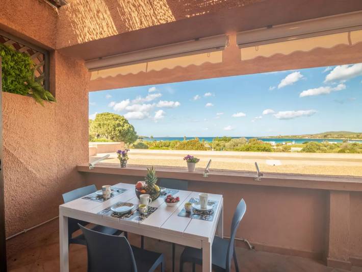 Appartement de vacances pour 4 personnes, avec vue ainsi que vue sur l’océan et balcon/terrasse, animaux acceptés