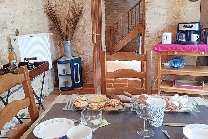 Chambre d’hôte pour 4 personnes