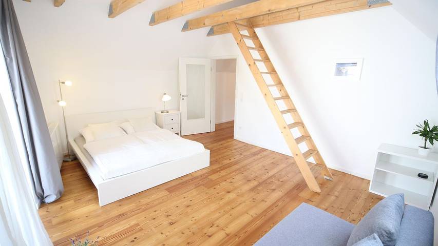 Ferienhaus für 6 Personen, mit Balkon und Garten, mit Haustier in Mainz