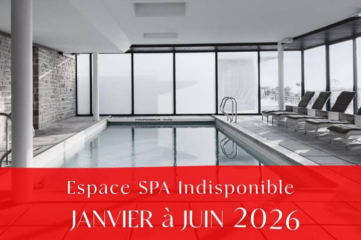 Hotel para 2 personas, con jacuzzi y sauna además de piscina y balcón - 1