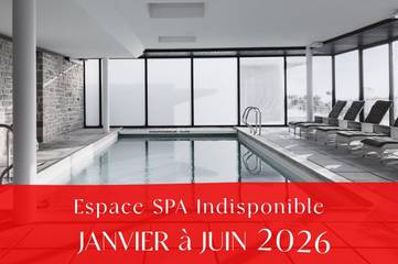 Hôtel pour 2 personnes, avec jacuzzi et balcon ainsi que piscine et sauna à Plougonvelin