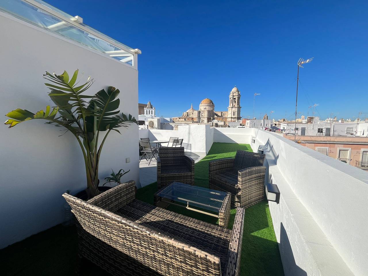 Appartement entier, Appartement de vacances pour 4 personnes avec terrasse in Vieille ville de Cadix, Cadix