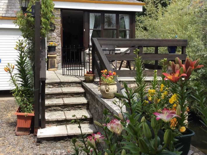 Cottage for 2 people, with garden, with pets in South Devon