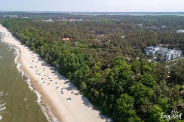 Ferienwohnung für 4 Personen, mit Ausblick und Terrasse in Pobierowo