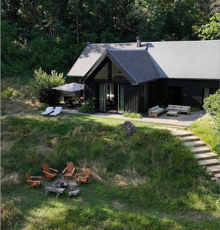 Location de vacances pour 8 personnes, avec jardin et sauna à Le Vaudoué