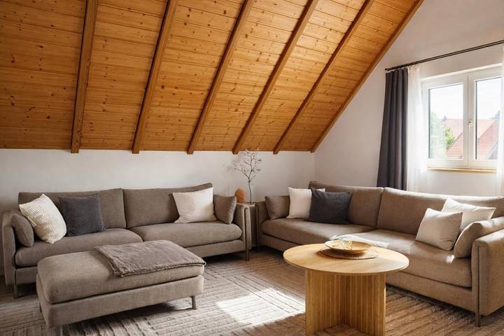 Ferienwohnung für 4 Personen, mit Terrasse und Garten in Rhodt unter Rietburg