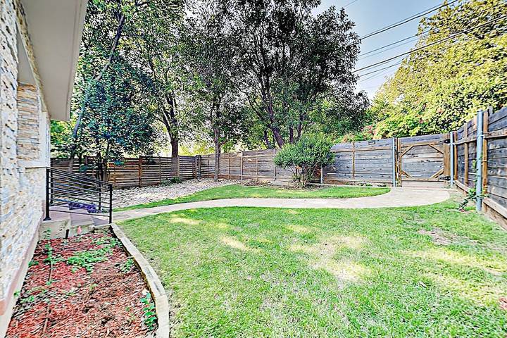 Vacation house for 4 people, with yard and terrace, with pets in Austin (TX)