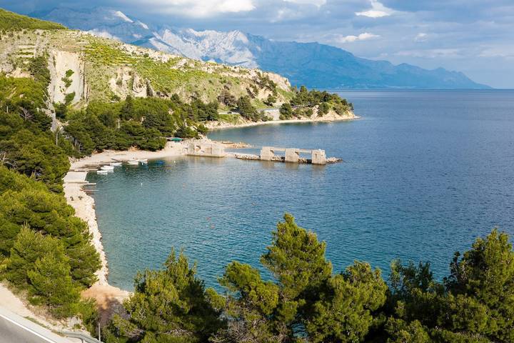 Ganze Wohnung, Apartment mit einem Schlafzimmer Blaženka A3 - Lokva Rogoznicka, Omis
 in Lokva Rogoznica, Omis-Riviera