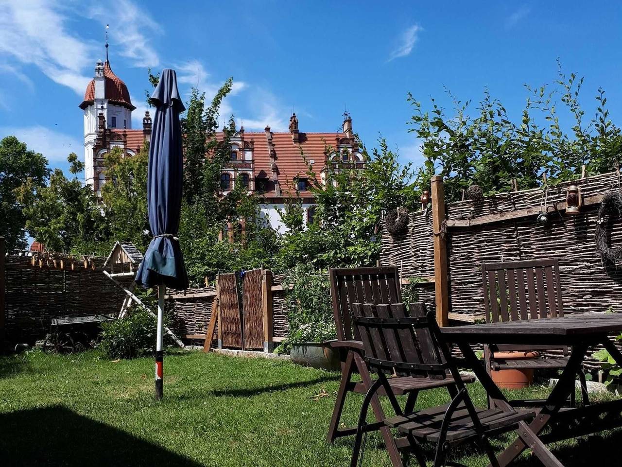 Ganze Ferienwohnung, Urlaub im Fachwerkhaus in Malchiner See, Basedow