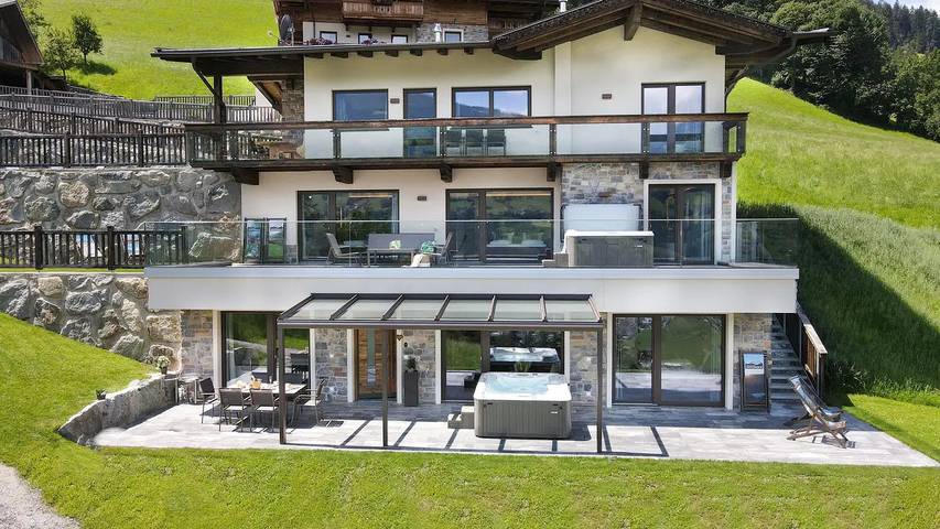 Hütte für 10 Personen, mit Terrasse und Garten sowie Sauna in Kaltenbach - 2