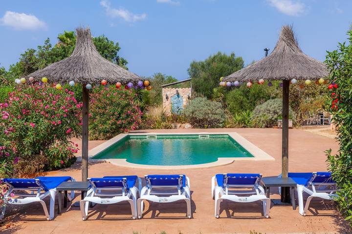 Finca für 4 Personen, mit Garten