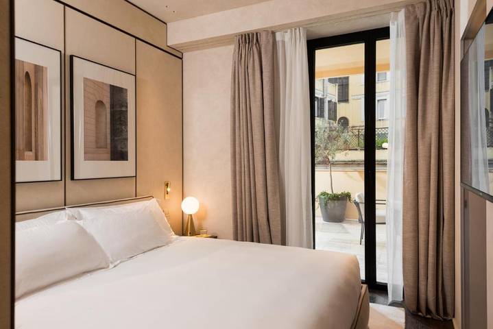 Apartahotel para 2 personas, Se admiten mascotas en Roma