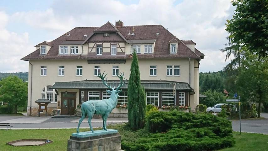 Hotel für 2 Personen, mit Terrasse und Garten sowie Sauna und Ausblick in Tharandt