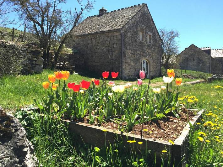 Gîte pour 4 personnes, avec Terrasse et Jardin à Saint-Étienne-du-Valdonnez