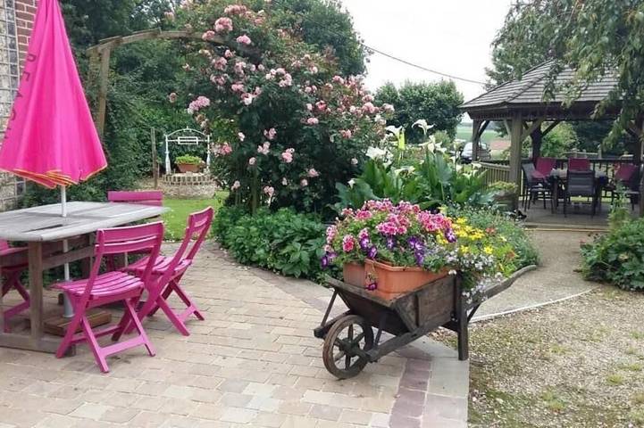 Location de vacances pour 4 personnes, avec jardin dans Turretot