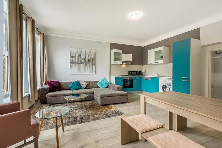 Ferienwohnung für 3 Personen, mit Balkon und Terrasse sowie Garten und Ausblick in Märchenweihnacht auf Schloss Glücksburg - 4