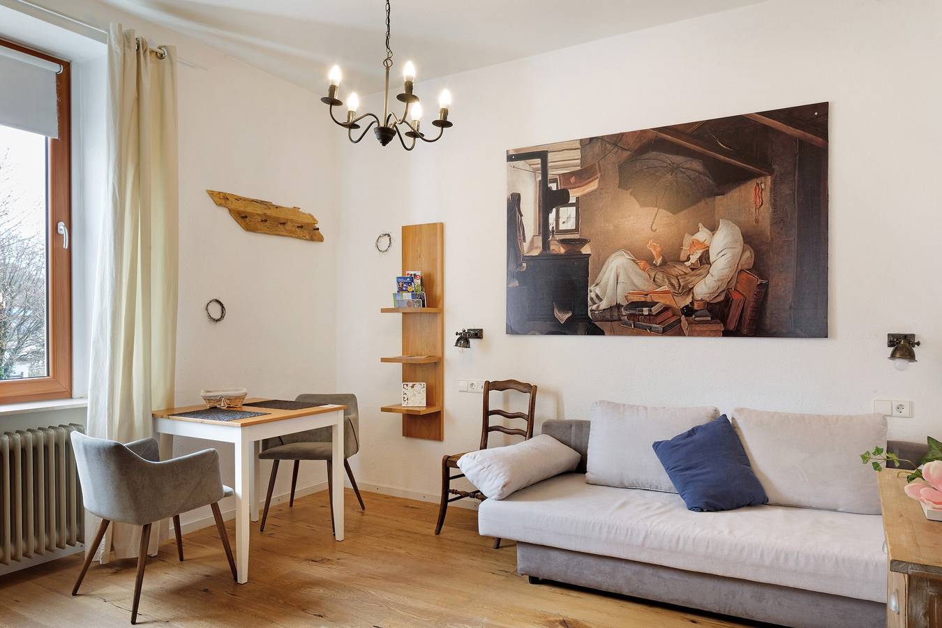 Ganze Wohnung, Apartment „Armer Poet“ mit Gemeinschaftsgarten und Wlan in Oberrotweil, Vogtsburg im Kaiserstuhl