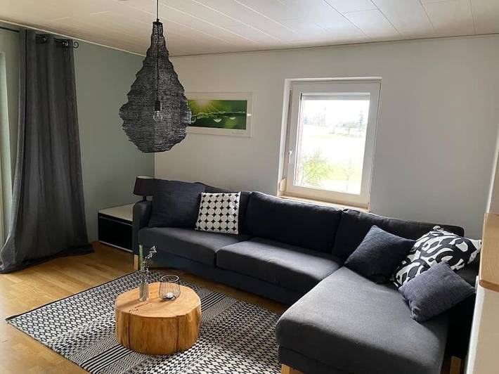 Ferienwohnung für 6 Personen, mit Balkon und Terrasse sowie Garten und Sauna in Grünkraut - 2