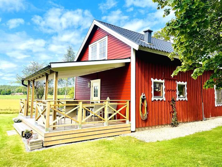 Bauernhof für 8 Personen, mit Terrasse und Garten