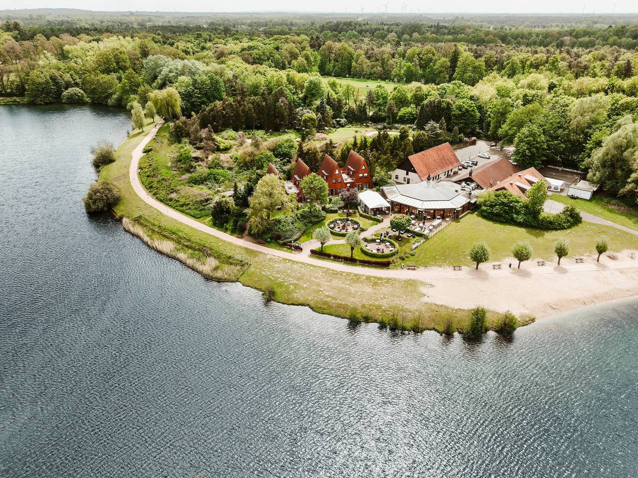 Ganze Ferienwohnung, Einraumappartement am See in Gronau (Münsterland), Münsterland