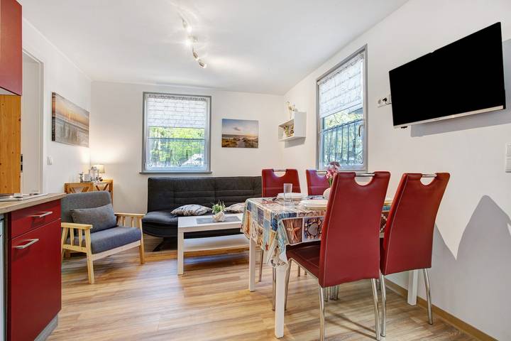 Bungalow 'Bungalow - Bark Sedov, Bgl 2' mit Privatterrasse und Wlan in Bakenberg, Dranske