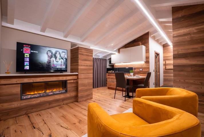 Ferienhaus für 2 Personen, mit Balkon und Whirlpool sowie Sauna in Tiarno di Sotto