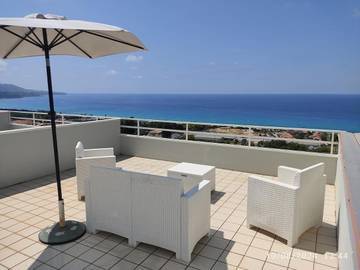 Gîte pour 4 personnes, avec balcon et vue à Zambrone