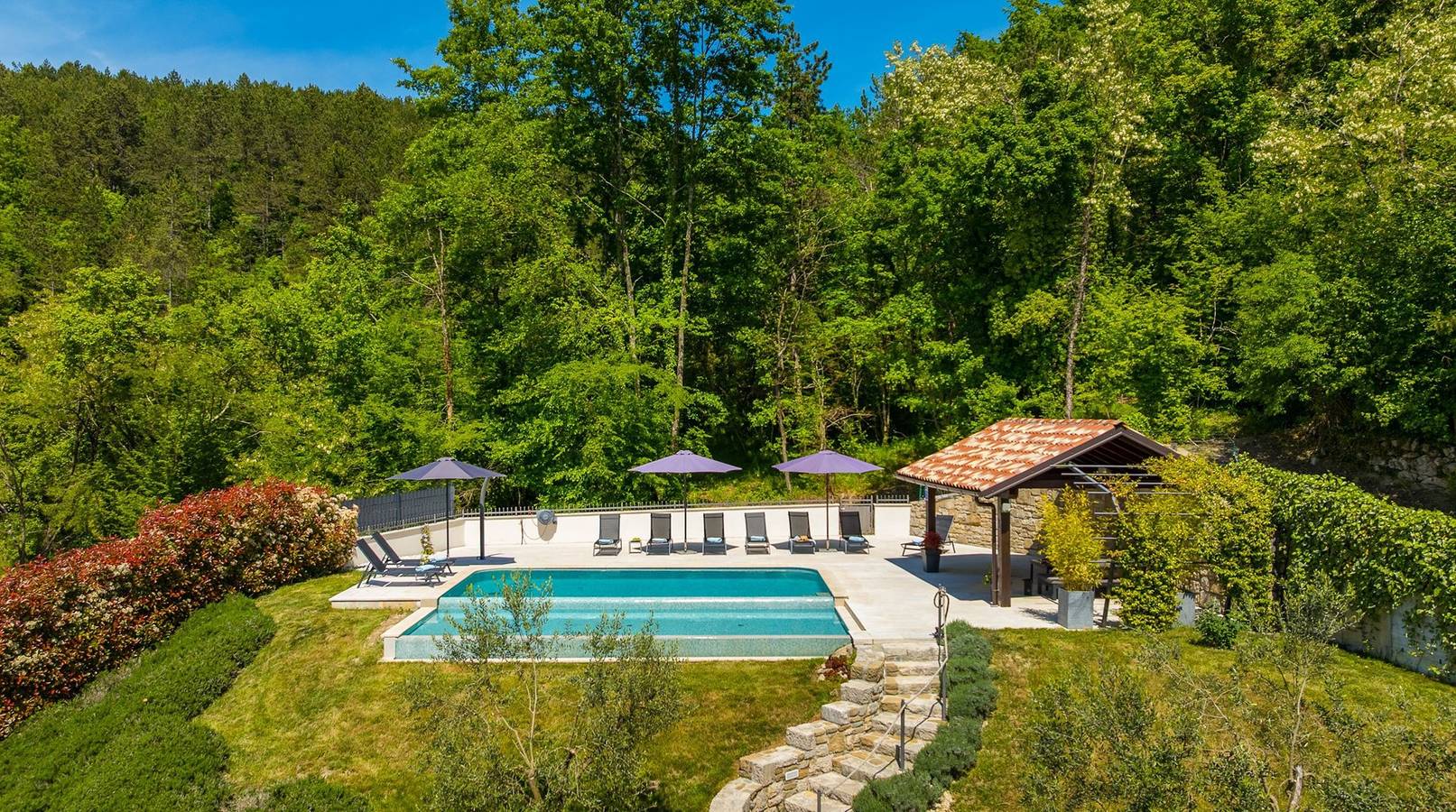 Villa Palazza in Beram, Pazin