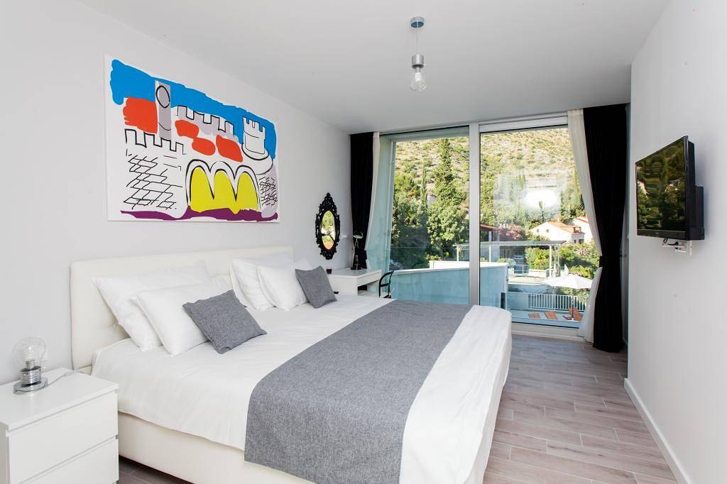 Villa für 12 Personen mit Sauna in Zaton, Grad Dubrovnik