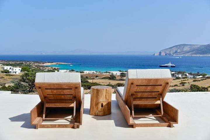 Location de vacances pour 4 personnes, avec vue et jardin dans Koufonisia - 3