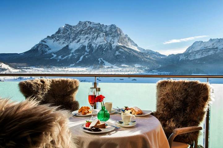 Hôtel pour 4 personnes, avec jardin ainsi que vue et sauna, animaux acceptés à Lermoos - 3