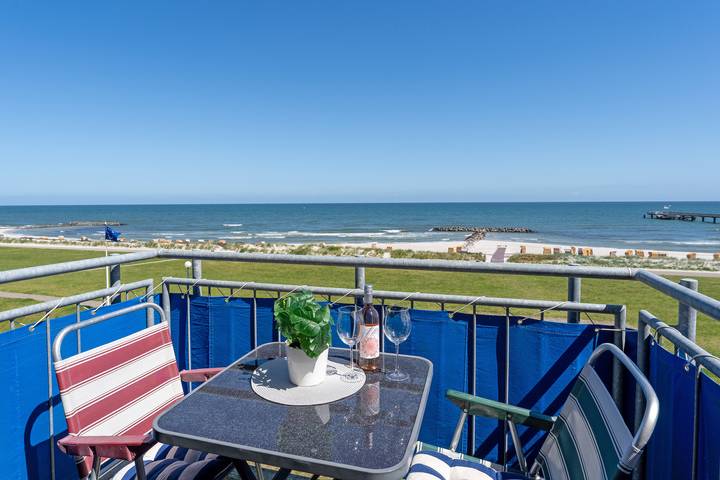 Ferienwohnung für 4 Personen, mit Balkon am Schönberger Strand