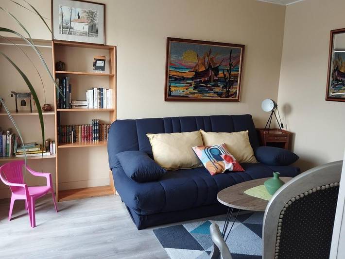 Maison de vacances pour 3 personnes, avec jardin et vue