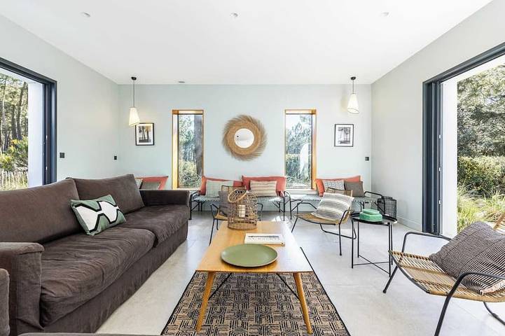 Location de vacances pour 14 personnes, avec terrasse et jardin dans Golf de la Palmyre - 4