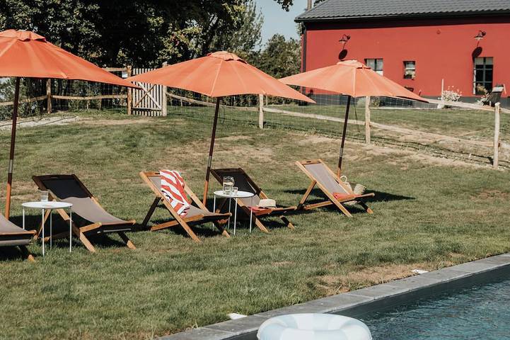 Location de vacances pour 12 personnes, avec Balcon et Piscine à Bardou