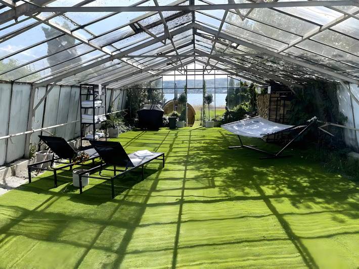 Ferienwohnung für 2 Personen, mit Garten und Sauna sowie Seeblick in Untersee - 4
