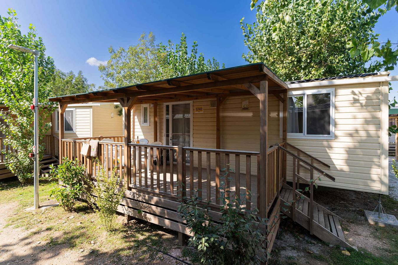 Mobile home with pool for 6 people  in Viserba, Rimini