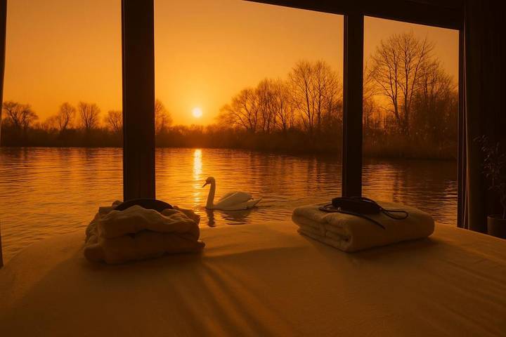 Bateau pour 4 personnes, avec sauna ainsi que jacuzzi et balcon dans Grand Est - 2