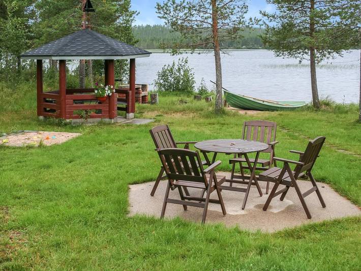 Ahonlaita in Kaukuanjärvi, Lappland