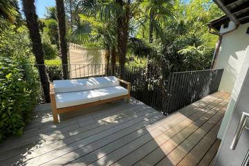 Bungalow für 2 Personen, mit Garten in der Schweiz