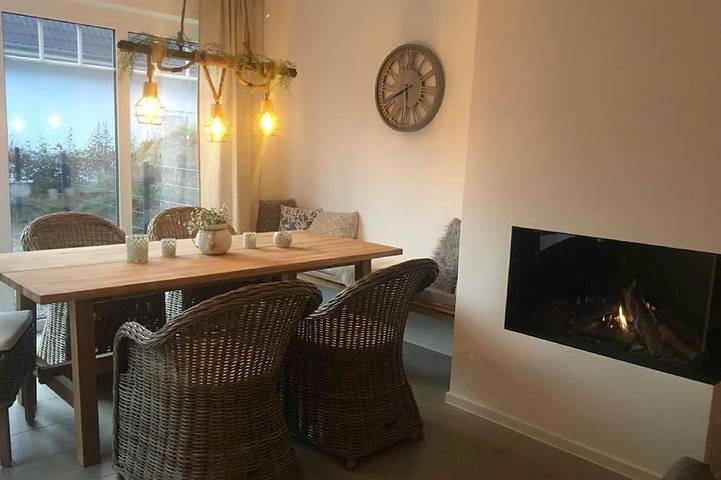 Ferienwohnung für 6 Personen, mit Terrasse und Garten sowie Sauna