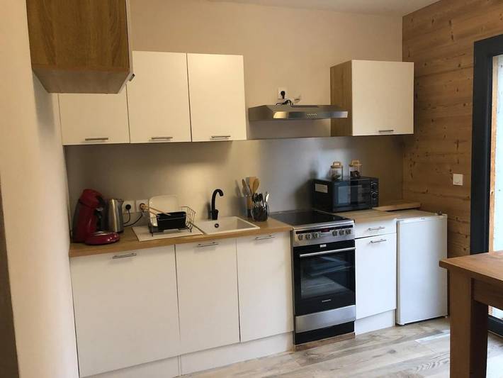 Gîte pour 2 personnes, avec terrasse à Mont-Saxonnex - 4